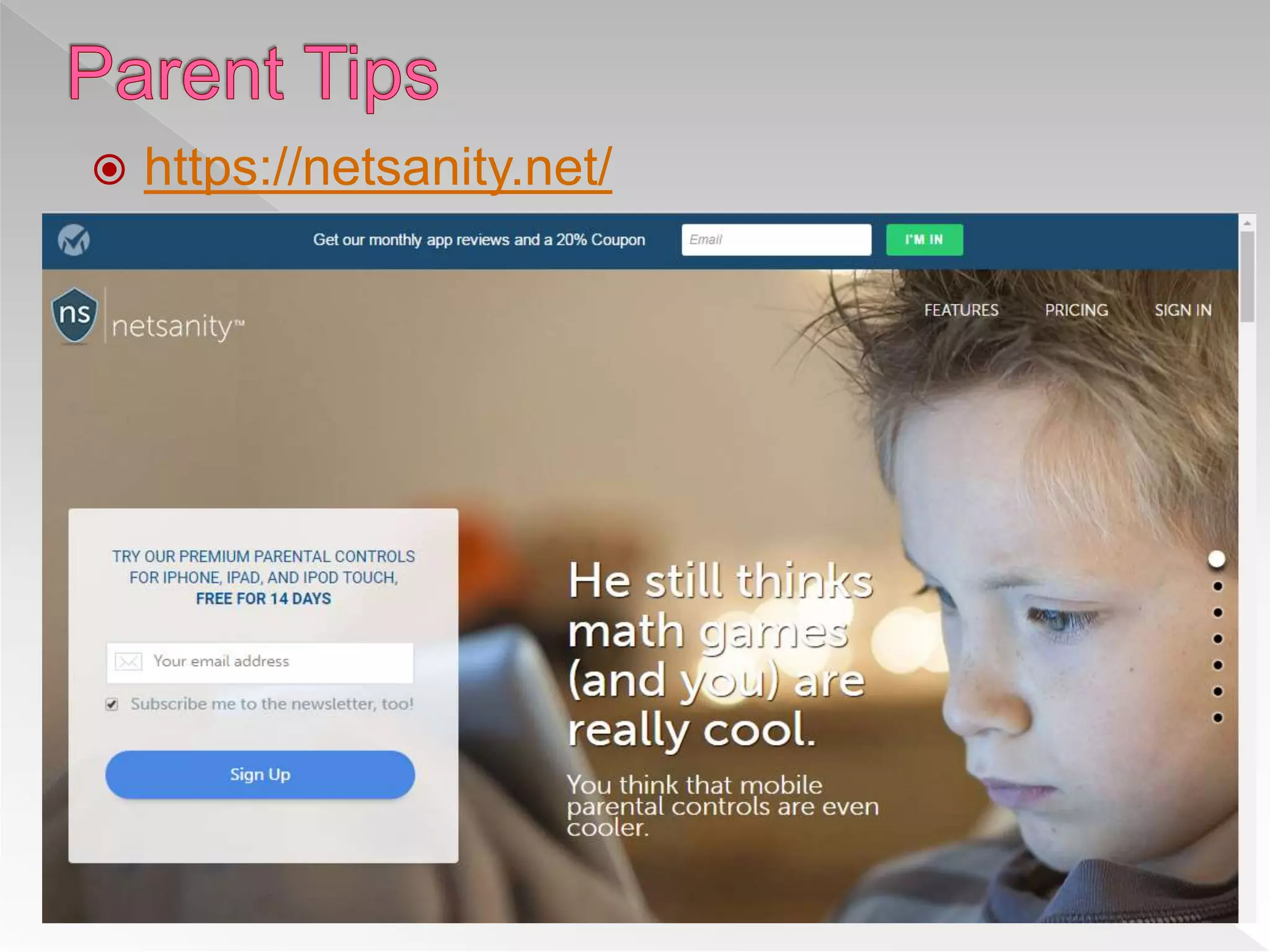  https://netsanity.net/
 