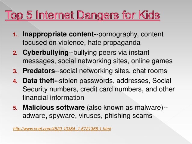 Internet safety presentation for parents 2018
