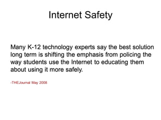 Internet Safety 