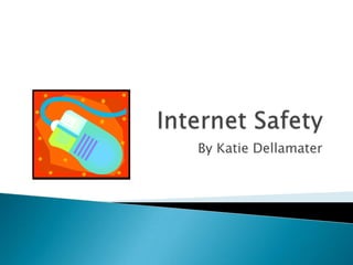 Internet Safety By Katie Dellamater 