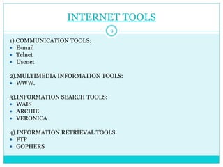 Internet | PPTX