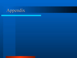 Appendix 