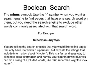 Internet Search Presentation | PPT