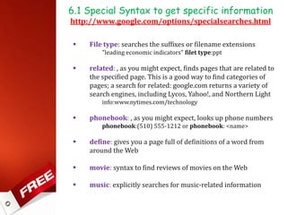 Internet search techniques by zakir hossain | PPTX