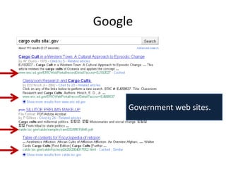 Google




     Government web sites.
 