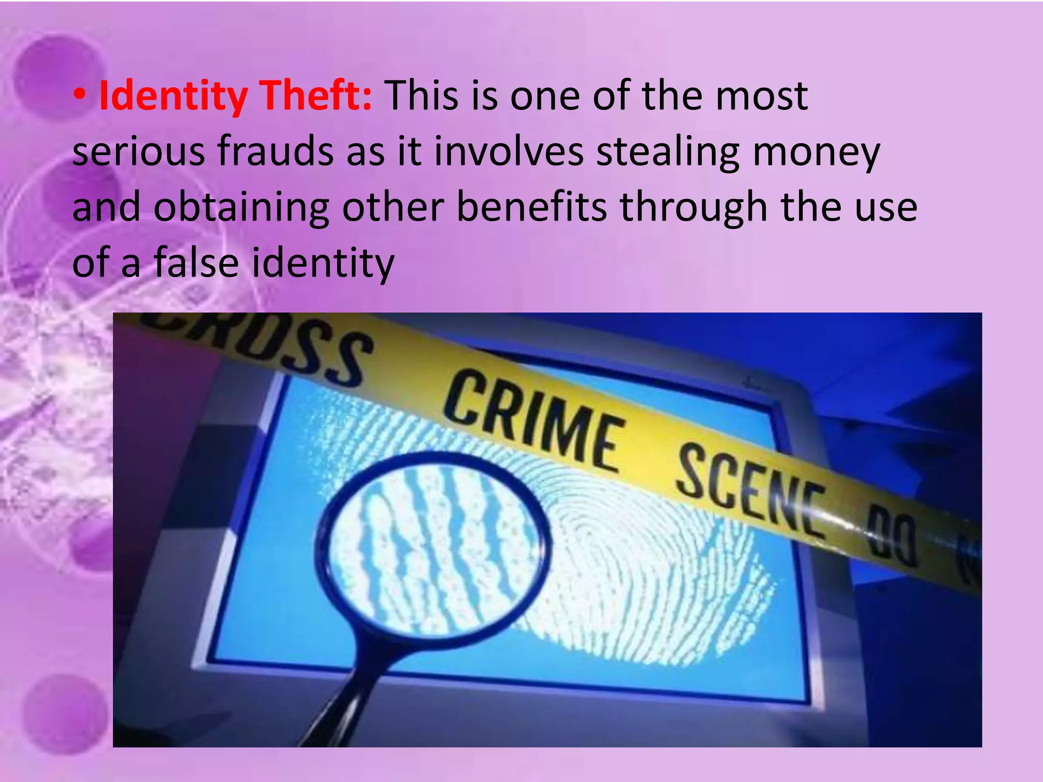 5. Types of computer crimes