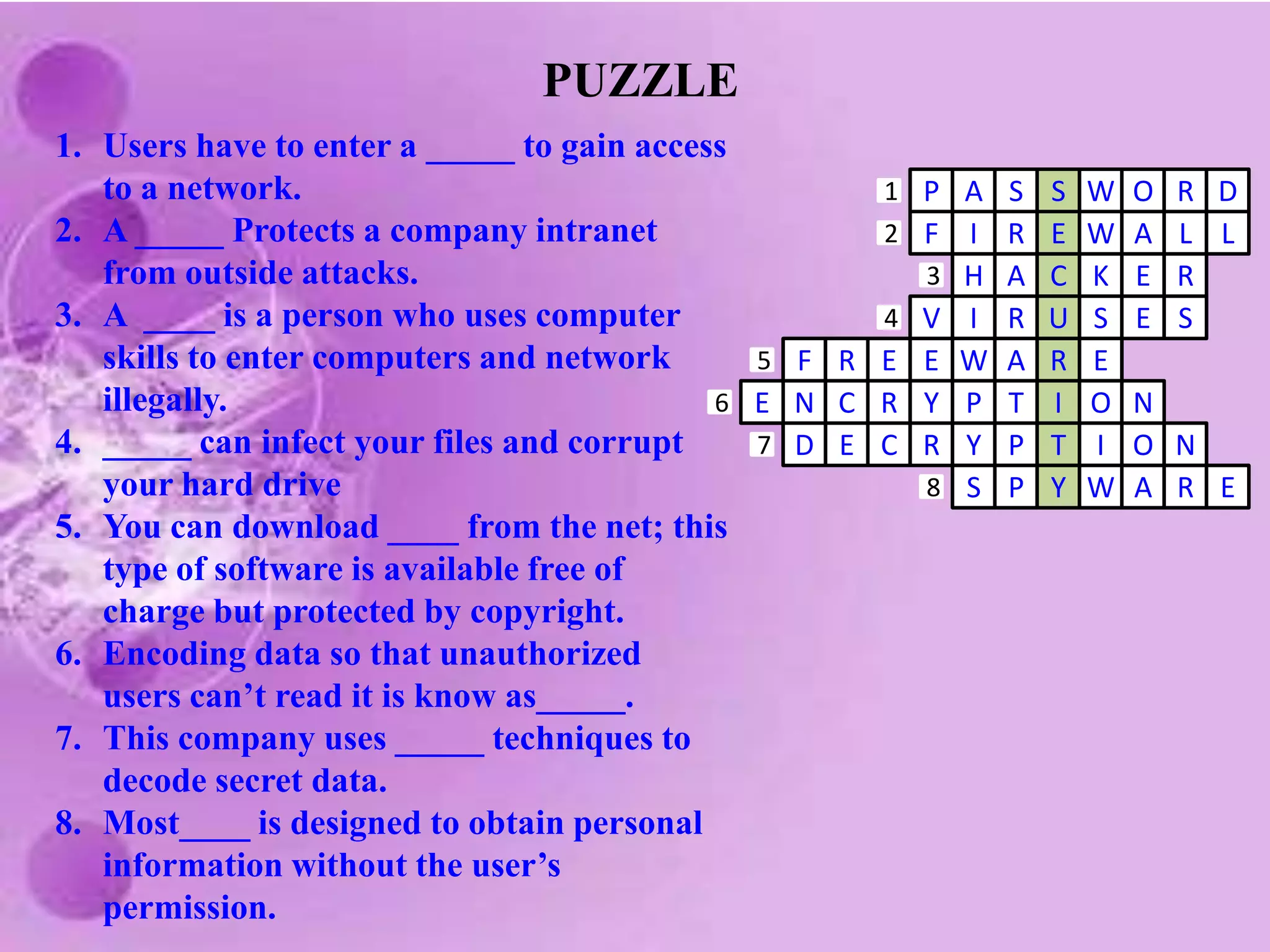 Computer crimes: criminal activities, involve the use of information technology to gain an illegal or an unauthorized access to a computer system with intent of damaging, deleting or altering computer data