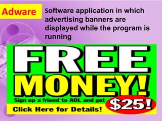  Cannot attach itself to other programsTrojans horse A destructive program that masquerades as a benign application