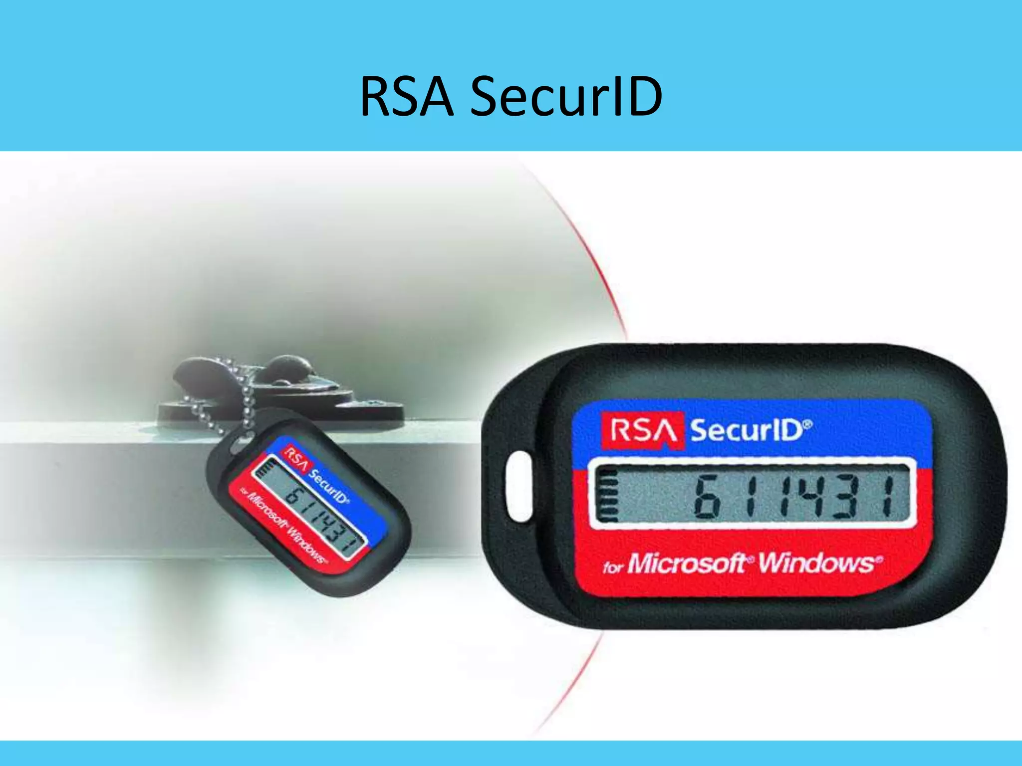 RSA SecurID
 
