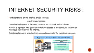 Internet security | PPTX