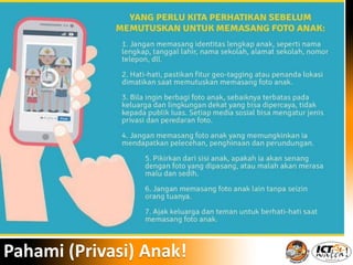 Pahami (Privasi) Anak!
 