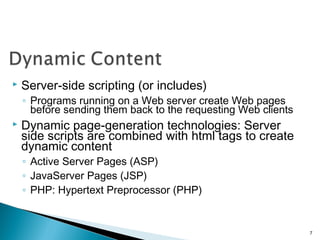 Internet server components | PPT