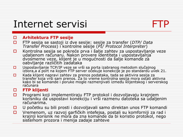 Internet servisi