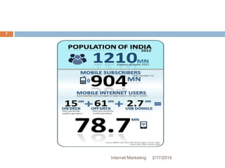 Internet Marketing 2/17/2014 
7 
 