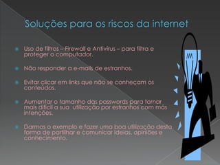 Feedback instantâneo de ideias e opiniões. – ex: redes sociais.Impacto positivo da internet na sociedadeAumento de tempo para conforto, lazer e cultura com a diminuição do tempo dispendido em tarefas administrativas : – ex: ATM ( caixas de multibanco )