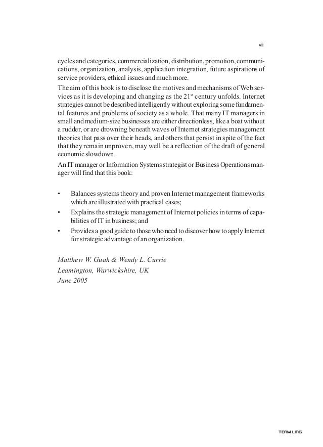 Internet Strategy The Road To Web Services Solutions Irm Press - 