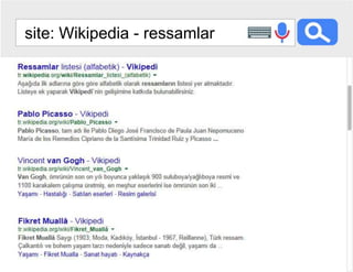 site: Wikipedia - ressamlar
 