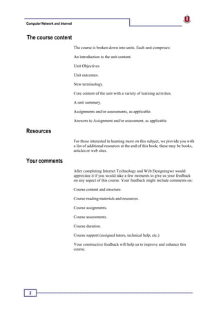 Internet technology and web designing | PDF
