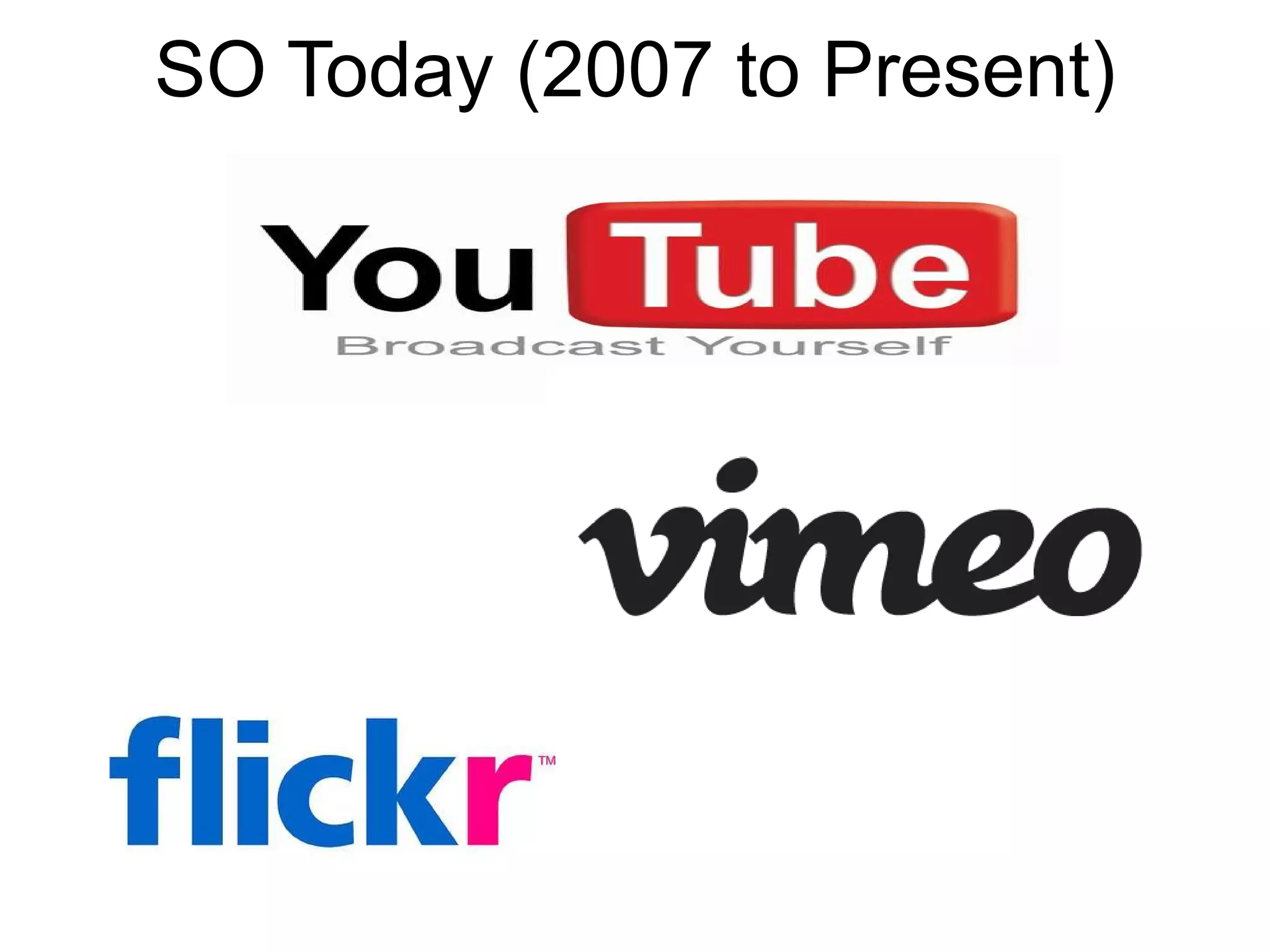 SO Today (2007 to Present) 