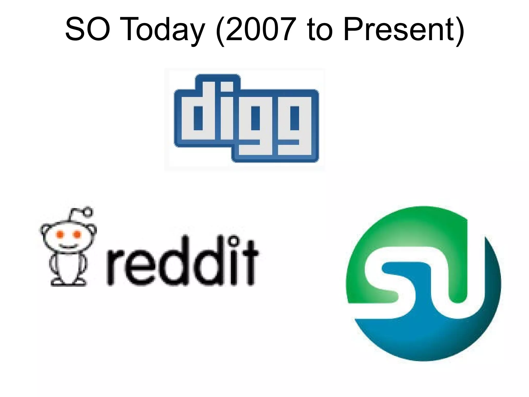 SO Today (2007 to Present) 