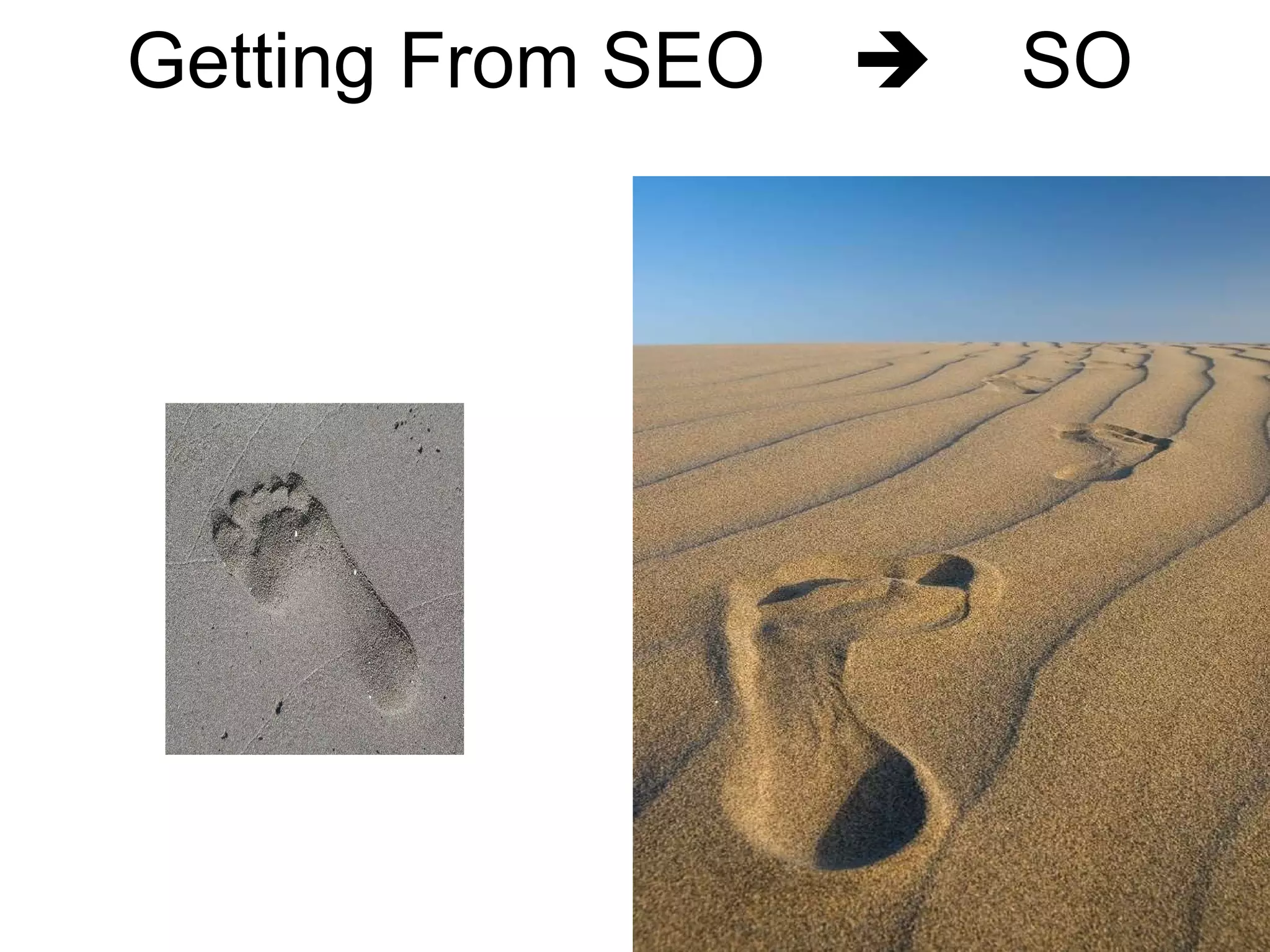 Getting From SEO     SO 