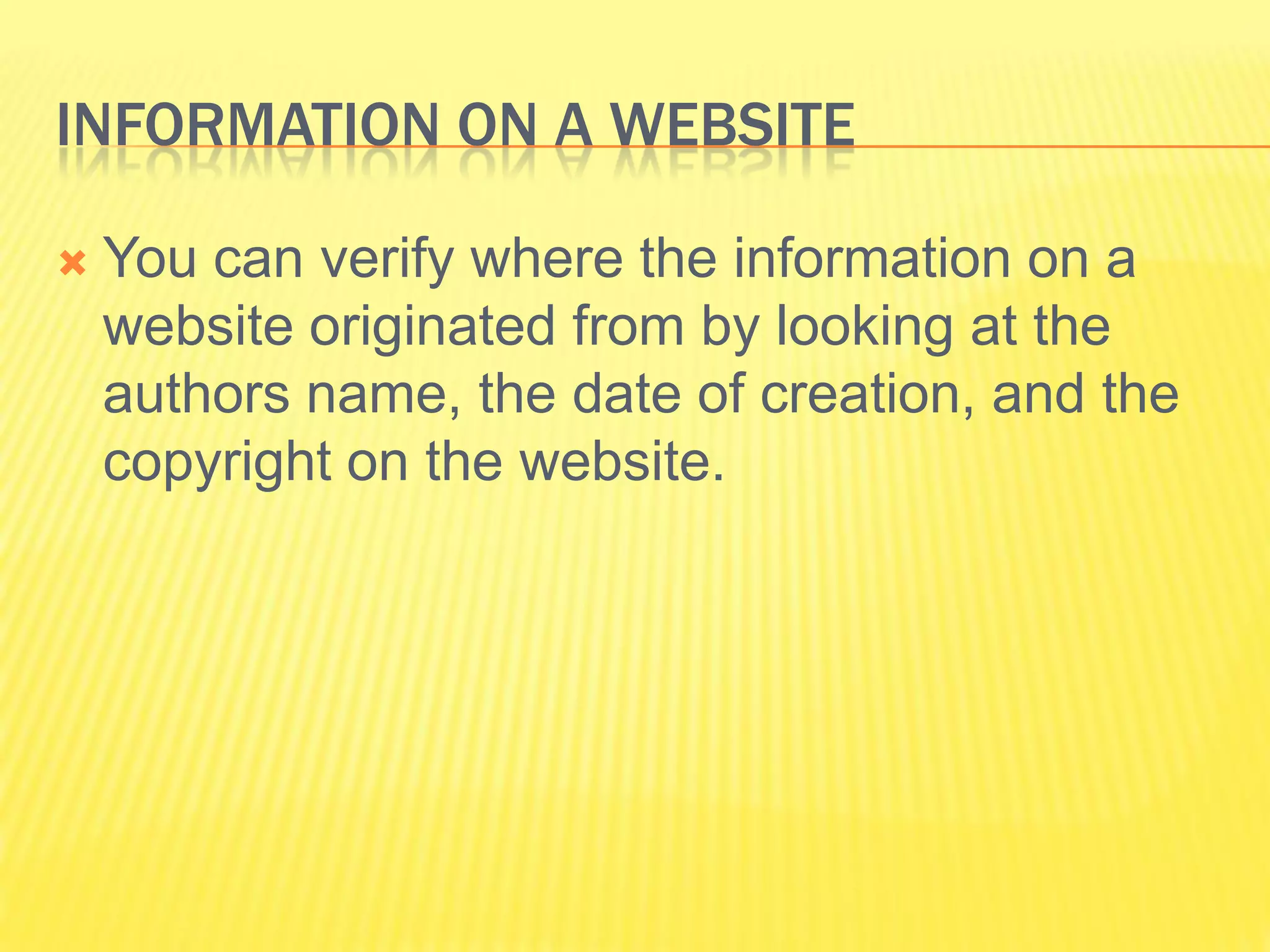 Internet Terms Slideshow