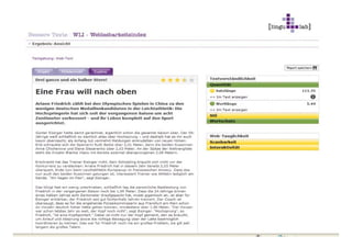 18




Texte optimieren mit LRI
T t     ti i      it LRI
❖ Screenshots und Praxisbeispiele
                            p
 