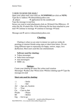 Internet theory and practical | PDF