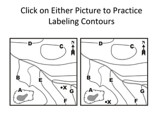 Click on Either Picture to Practice
Labeling Contours

 