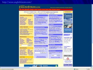 http://www.englishforum.com/   