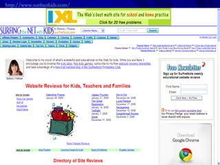 http://www.surfnetkids.com/   