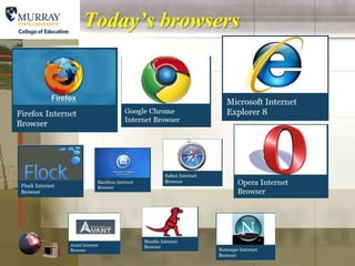 Today‟s browsers
 