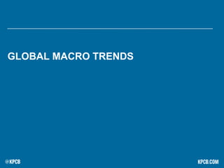 GLOBAL MACRO TRENDS
 
