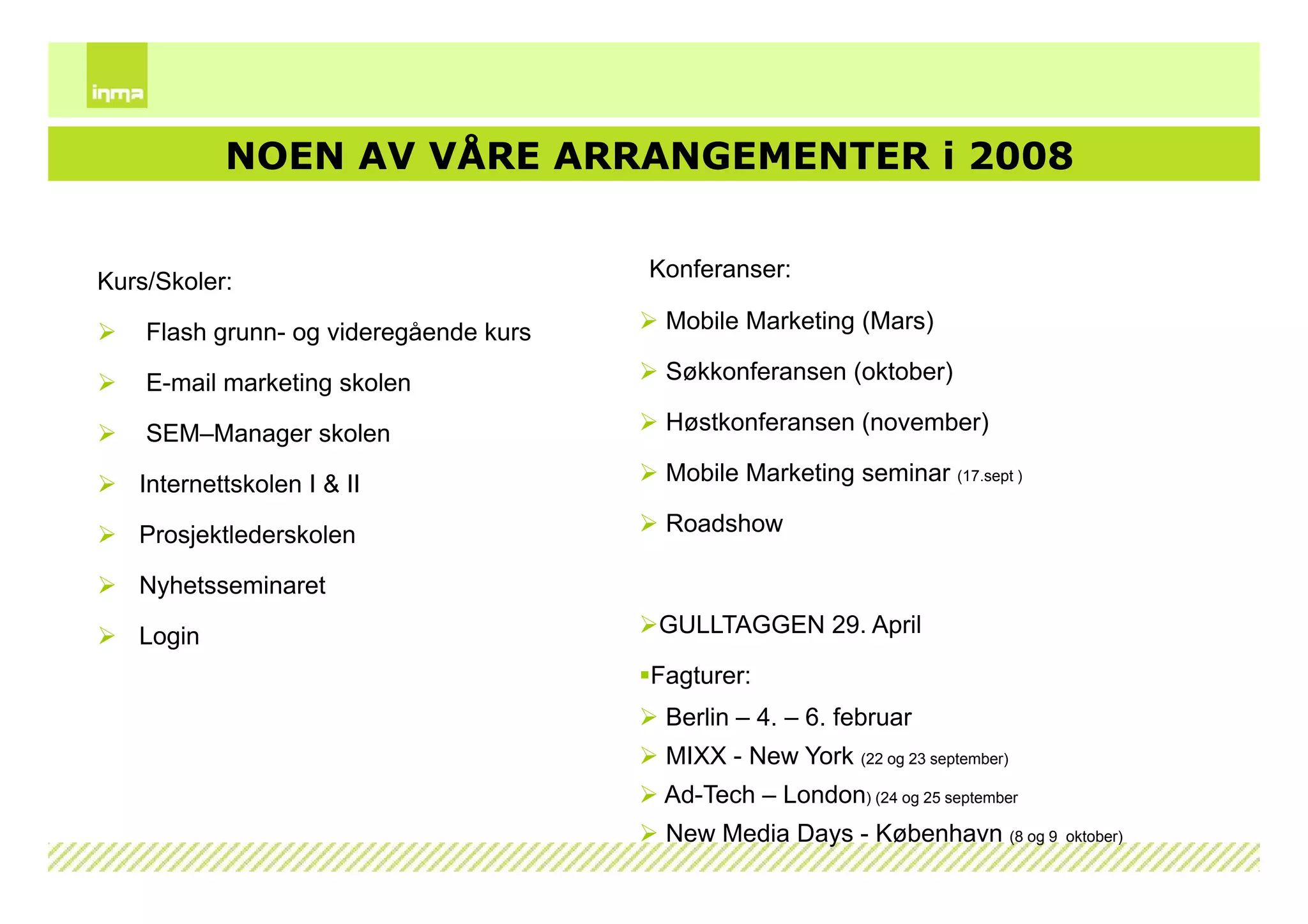 Internettskole2009 Dag1