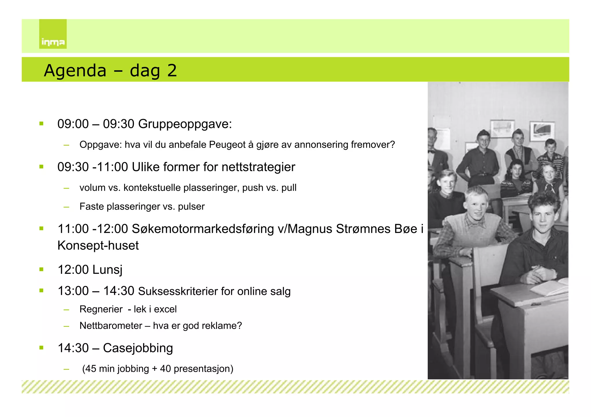 Internettskole2009 Dag1