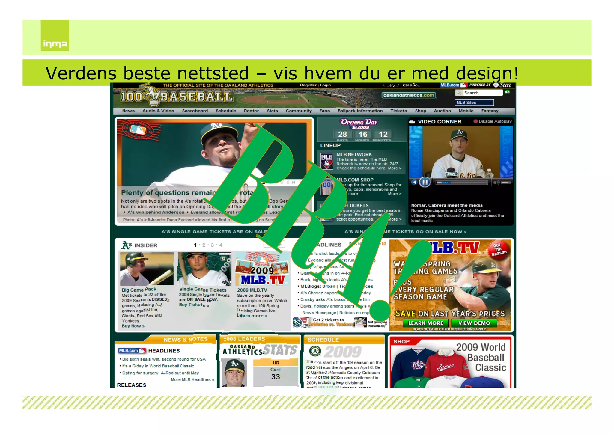 Internettskole2009 Dag1