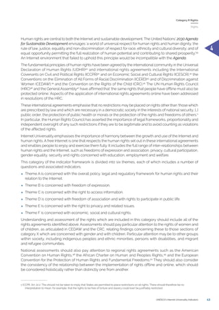 Incompatible Development UNESCO’S INTERNET UNIVERSALITY INDICATORS: A Framework for Assessing ...