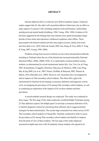 Internet use and its impact on secondary school students in chian | PDF