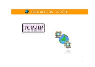 PROTOCOLOS TCP/IP




                    13
 