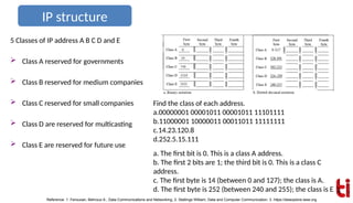 Internetworks, Logical Addressing and subnetting.pptx d | PPTX