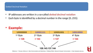 Internetworks, Logical Addressing and subnetting.pptx d | PPTX
