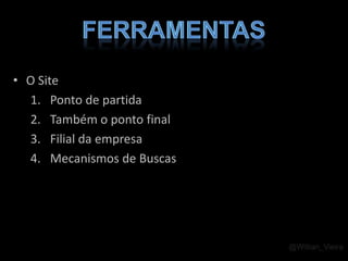 O consumidorFacilidade e agilidade no acesso a informação
