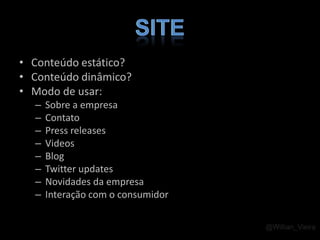 Não existe distinção entre informação, entretenimento e relacionamento