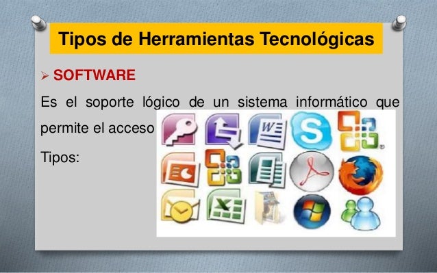 Resultado de imagen para TIPOS DE HERRAmientas TECNOLOGICAS