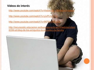 introducción¿Por qué hemos elegido este tema?Porque nos parece que internet forma, cada vez más, parte del sistema educativo y de los métodos de enseñanza.