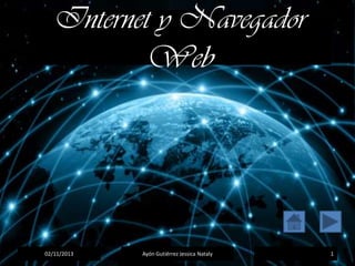 Internet y Navegador
Web

02/11/2013

Ayón Gutiérrez Jessica Nataly

1

 