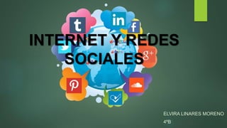 INTERNET Y REDES
SOCIALES
ELVIRA LINARES MORENO
4ºB
 