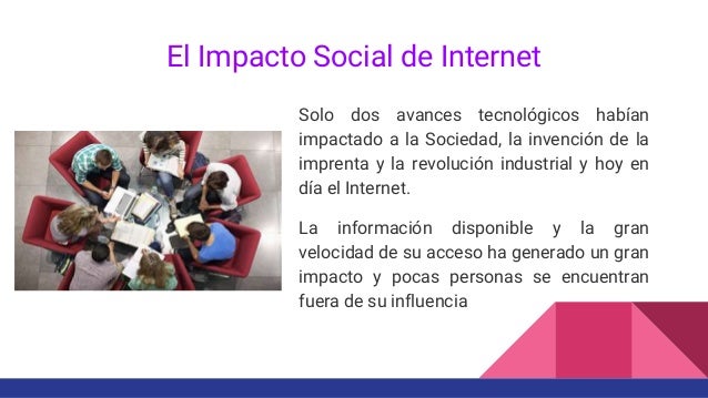 Internet y sociedad