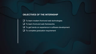 Internship Presentation | PPT | CSE | SE | PPTX