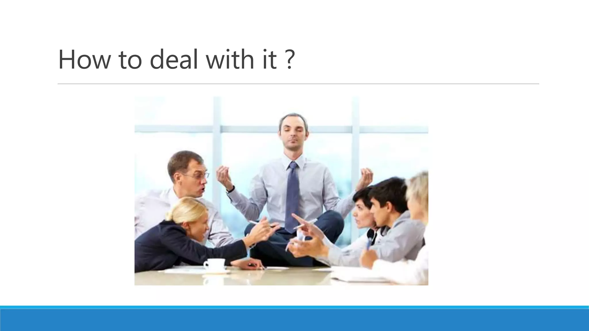 How to deal with it ?
Can we learn through
a activity?
 